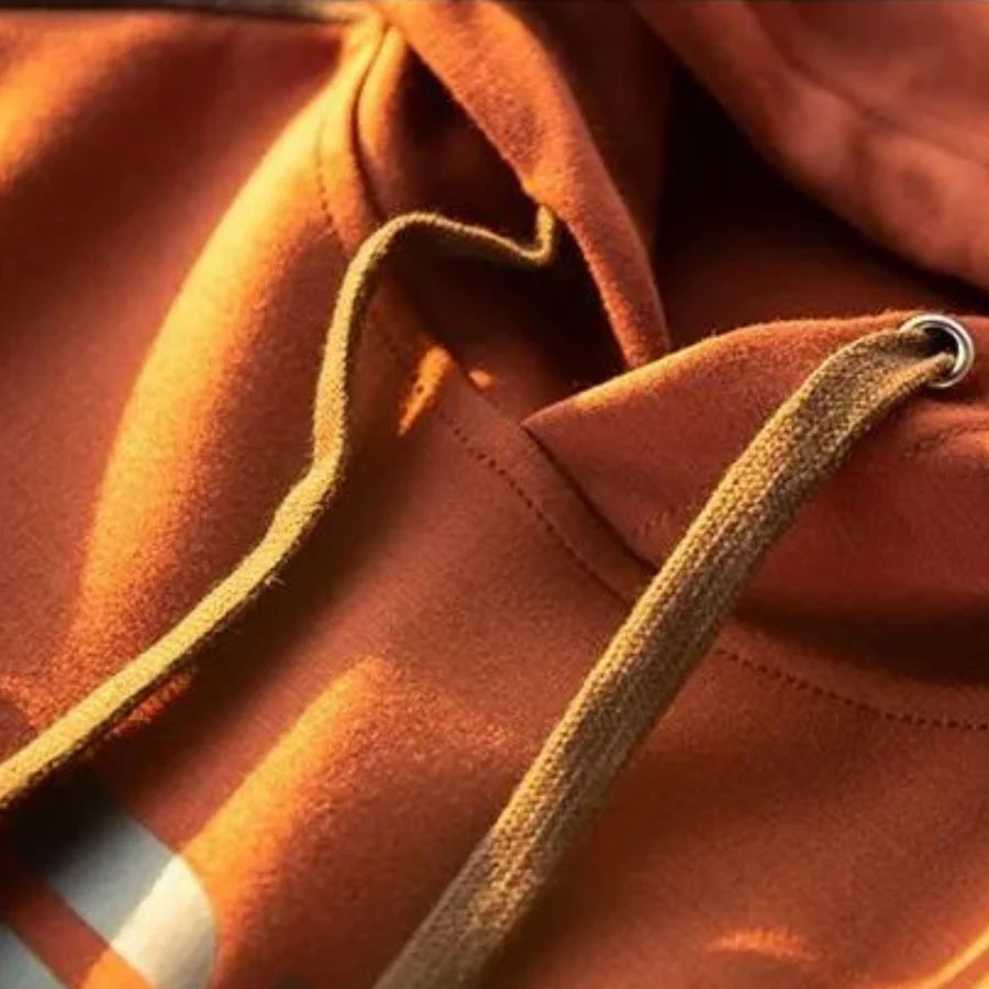 Margaretta - knusse tweekleurige hoodie voor dames