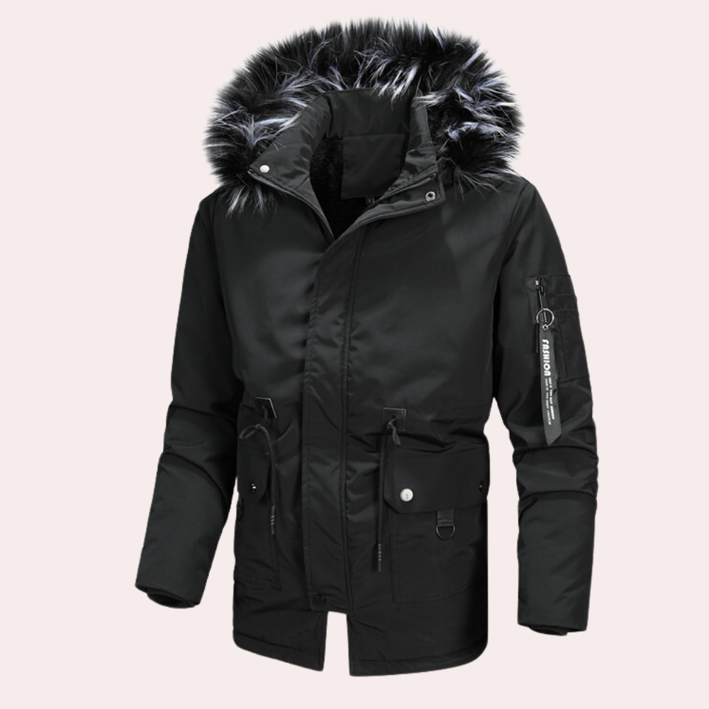 Bartek - stijlvolle winterjas met capuchon voor ultiem comfort op koude dagen