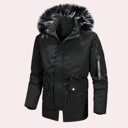 Bartek - stijlvolle winterjas met capuchon voor ultiem comfort op koude dagen