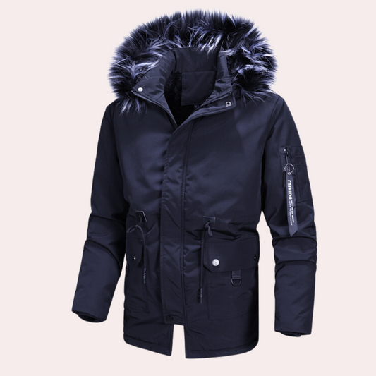 Bartek - stijlvolle winterjas met capuchon voor ultiem comfort op koude dagen
