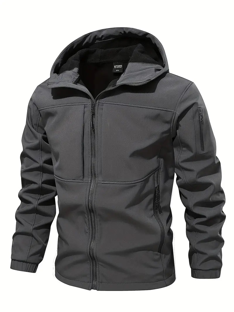 Carlo - stijlvol fleece outdoorjack voor heren