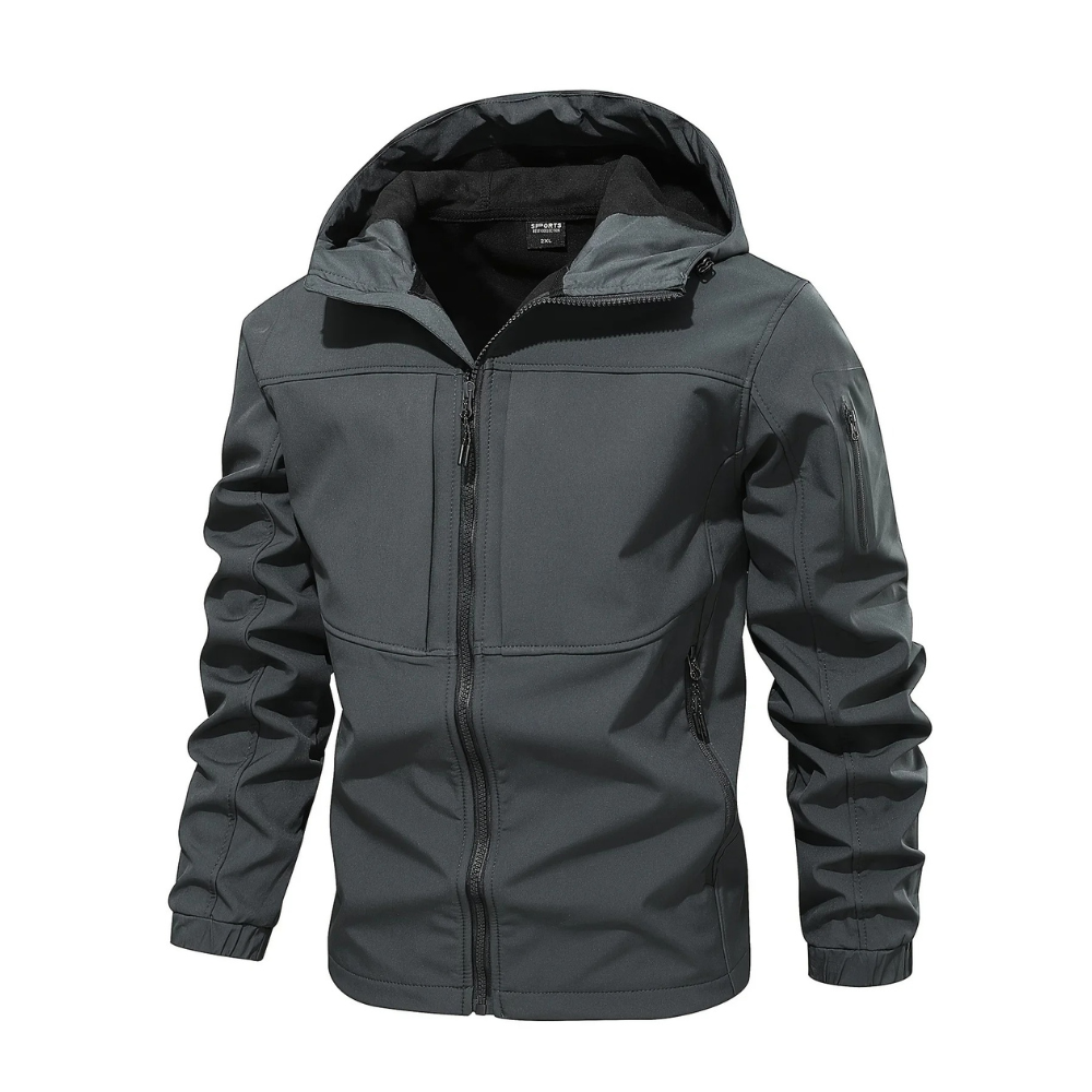 Carlo - stijlvol fleece outdoorjack voor heren