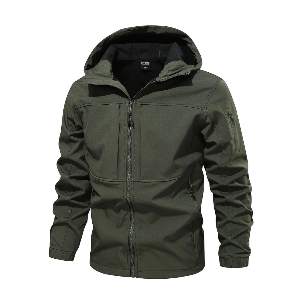 Carlo - stijlvol fleece outdoorjack voor heren