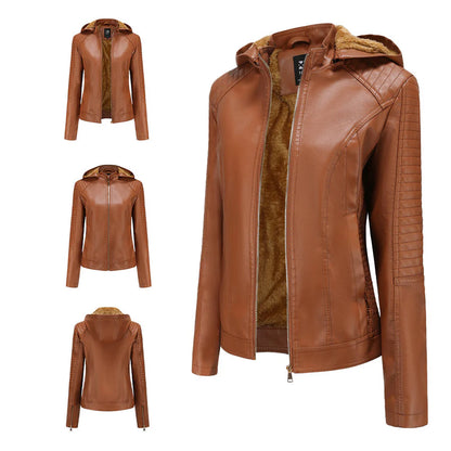 Mirjete - elegant leren jack voor een tijdloze look