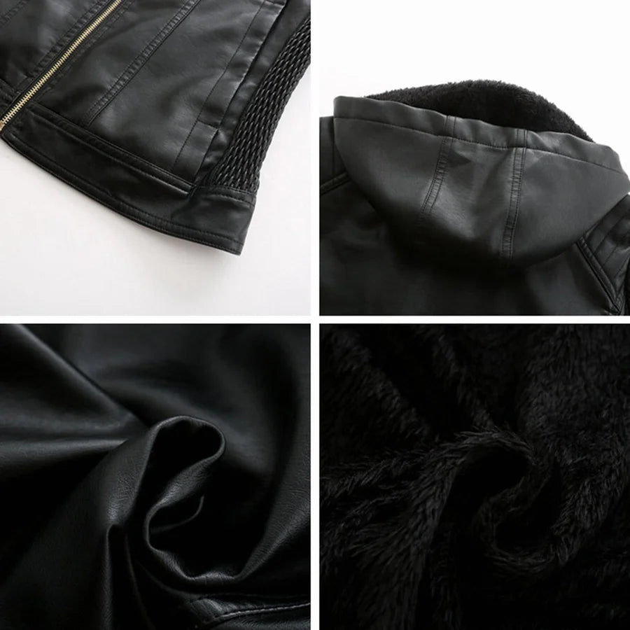 Mirjete - elegant leren jack voor een tijdloze look