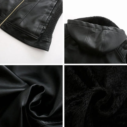 Mirjete - elegant leren jack voor een tijdloze look