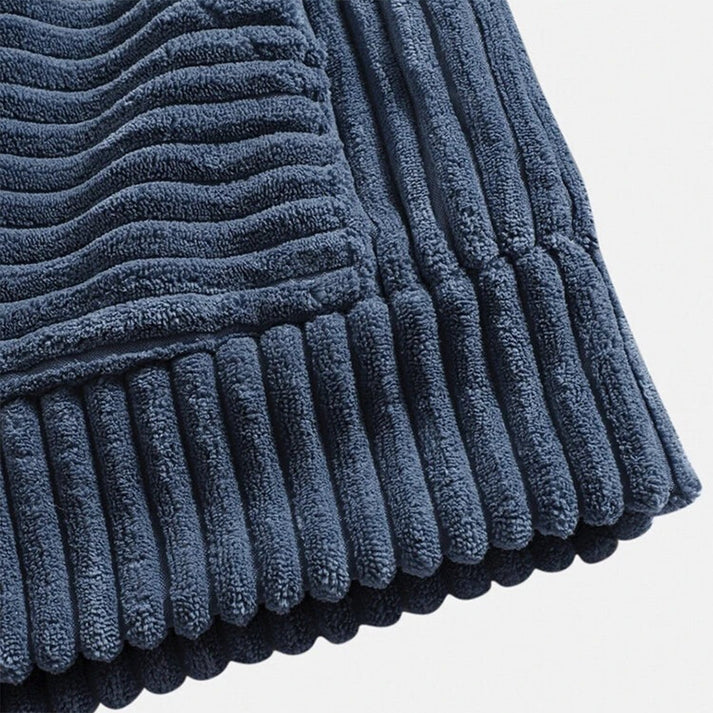 Geribde corduroy hoodie - zereno