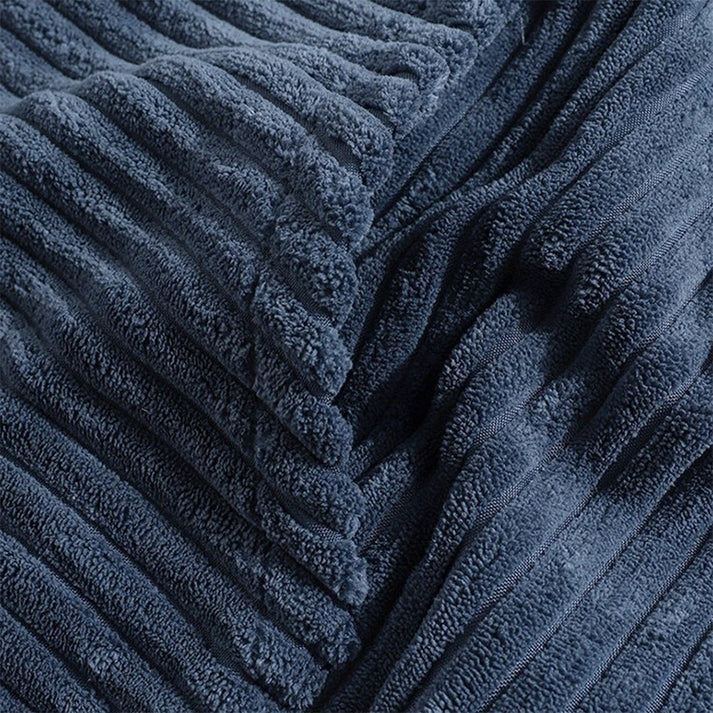 Geribde corduroy hoodie - zereno