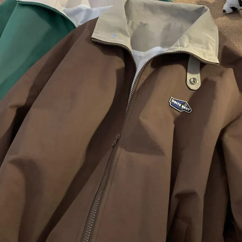 Clara - oversized vintage jas, warm en modieus voor de winter