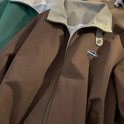 Clara - oversized vintage jas, warm en modieus voor de winter