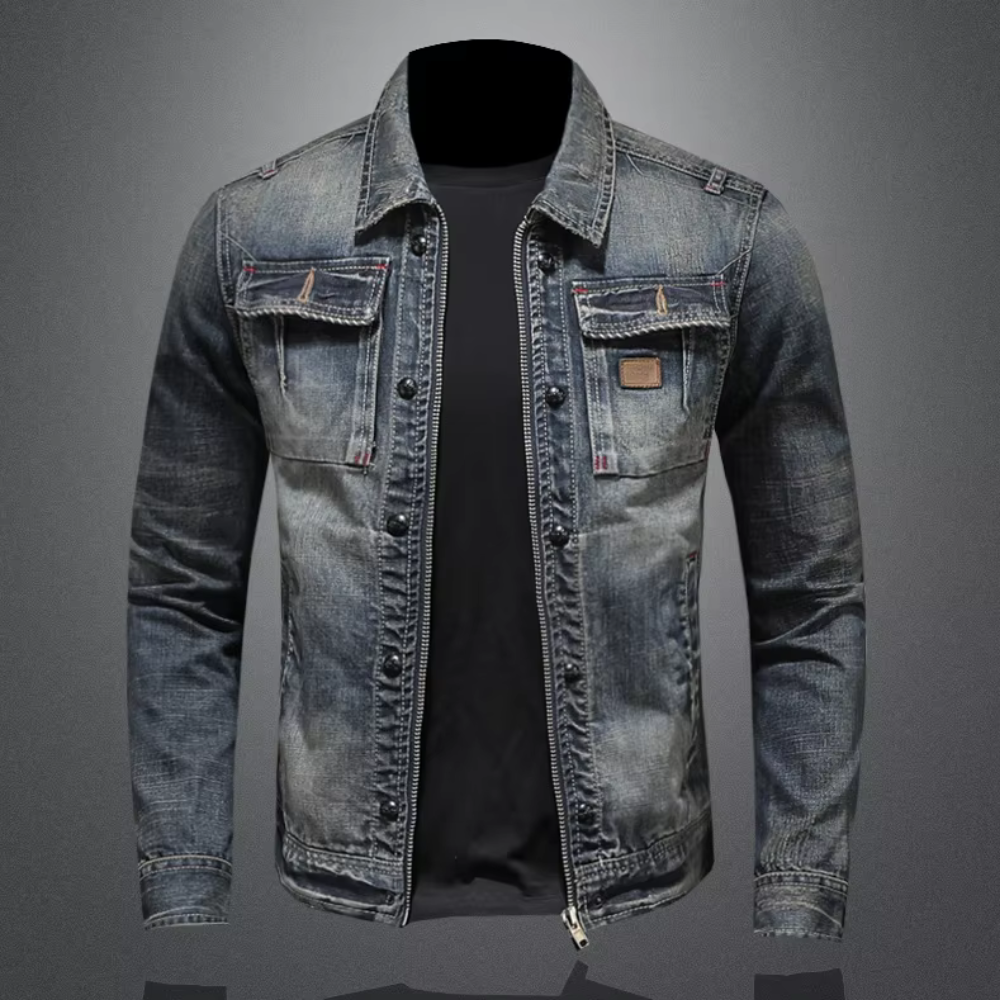 Nathan - trendy spijkerjack voor heren