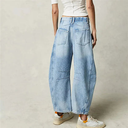 Retro damesjeans - casual snit