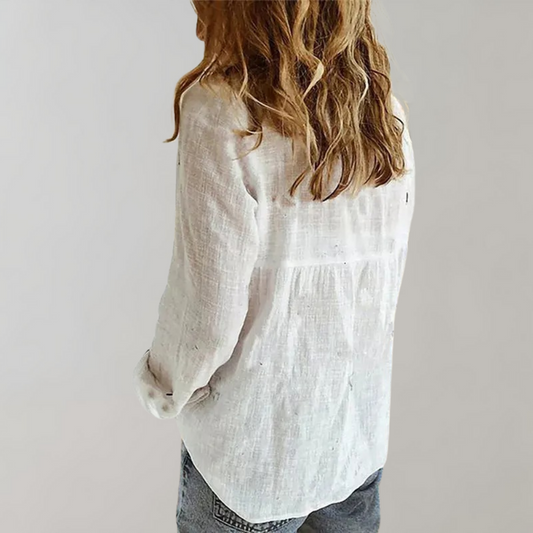 Edda - katoenen blouse voor dames