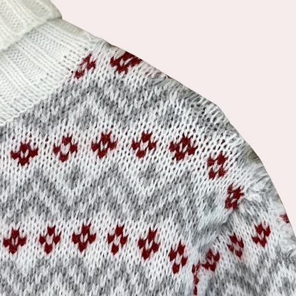 Corrina - elegante kersttrui met col voor dames