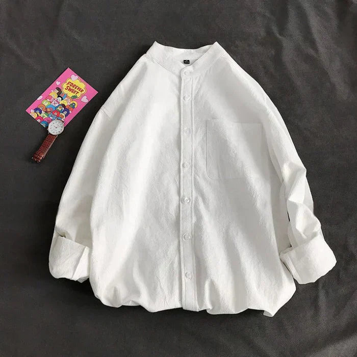 Barnaby - voorjaarsblouse met borstzakje