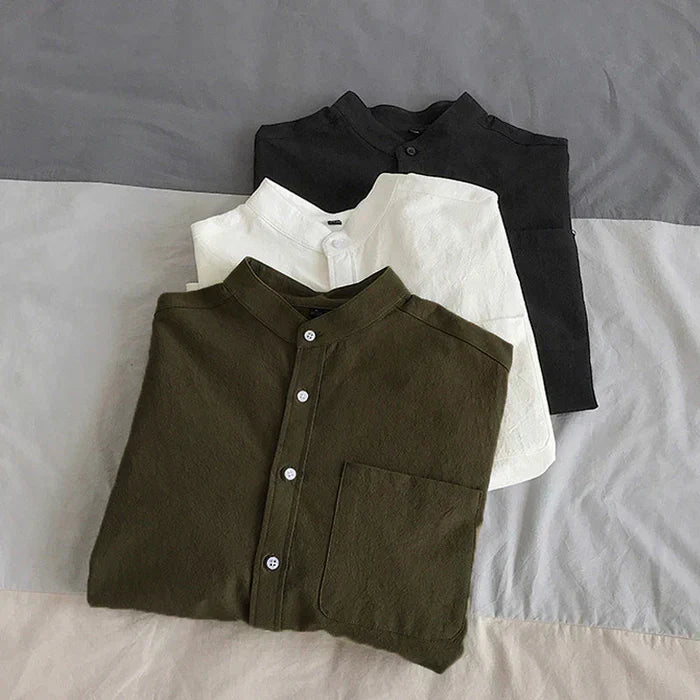 Barnaby - voorjaarsblouse met borstzakje