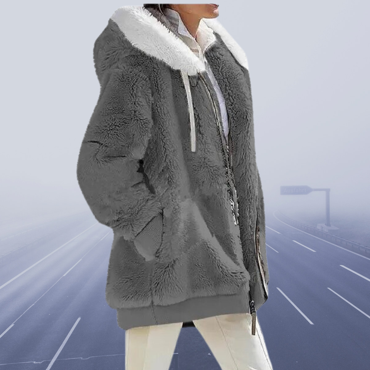 Oversized teddyjack voor dames | gezellig en warm | winterjas