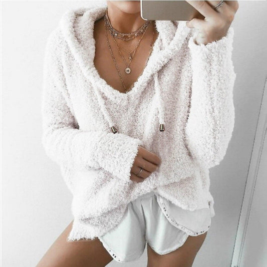 Gina - teddy hoodie dames
