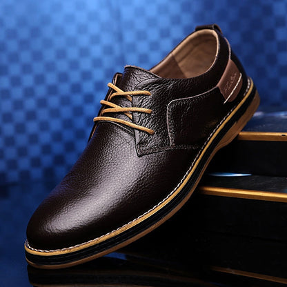 Hoge kwaliteit leren oxford herenschoenen in diverse kleuren