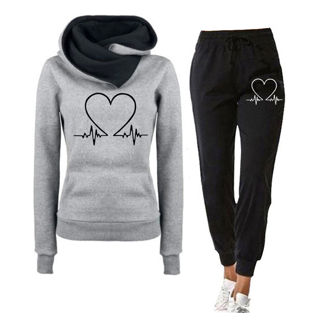 Heartbeat - elegante dames joggingset met comfortabele broek