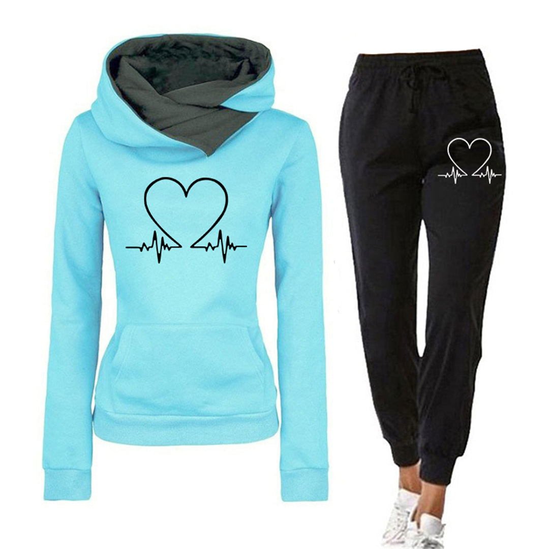 Heartbeat - elegante dames joggingset met comfortabele broek