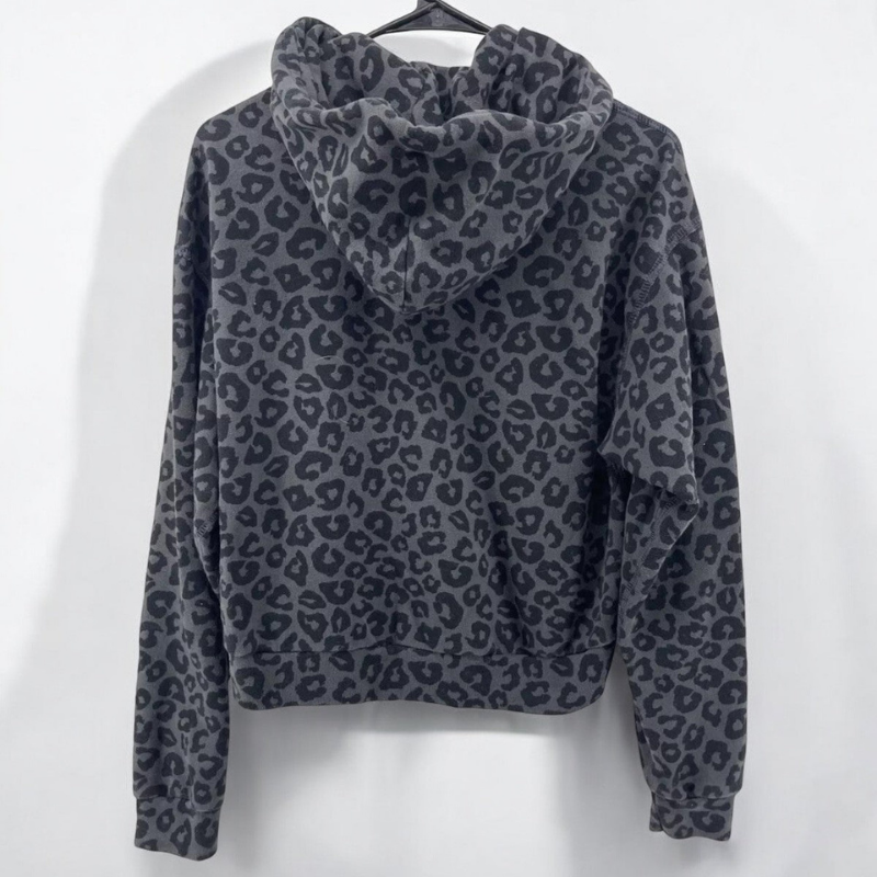 Herenhoodie met luipaardprint - stijlvol en casual voor streetwear