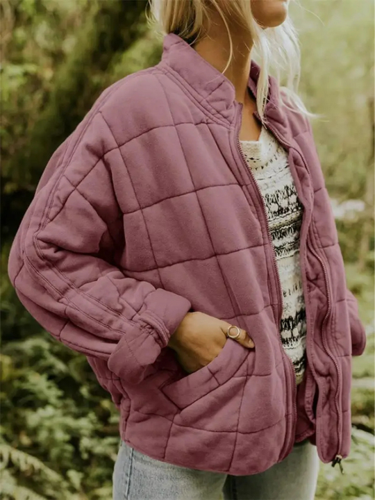Helene overgangsjack | oversized verdikte jas voor dames
