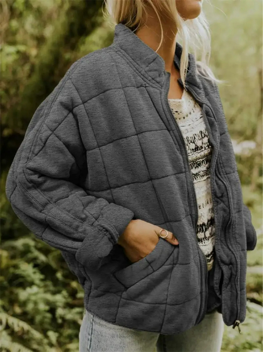 Helene overgangsjack | oversized verdikte jas voor dames