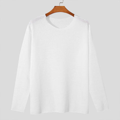 Roma | ademend, elegant design heren-T-shirt met lange mouwen