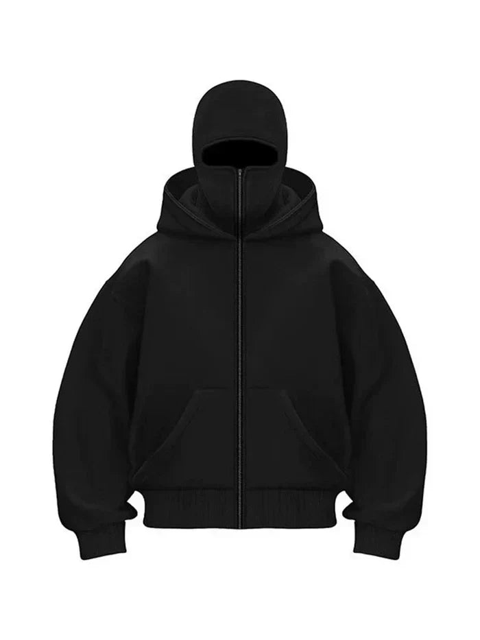 Lukas - hoodie met ritssluiting
