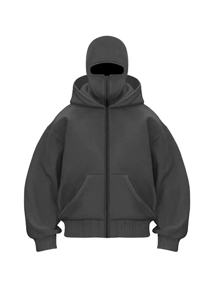Lukas - hoodie met ritssluiting