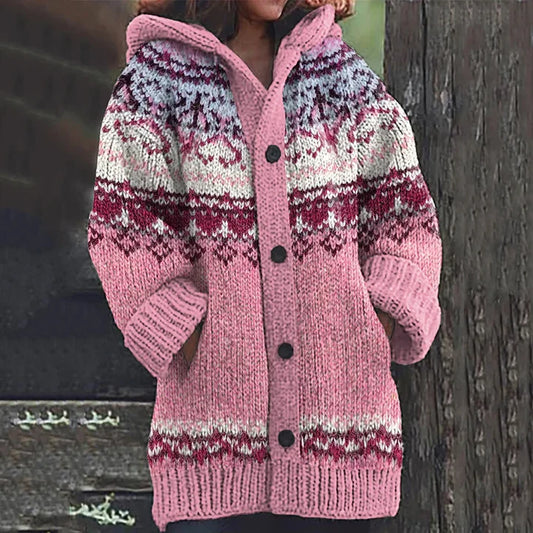 Gezellig damesvest met knoopsluiting