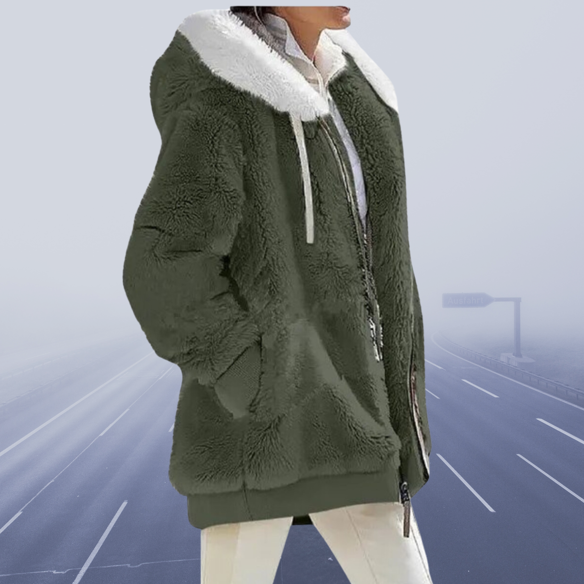 Oversized teddyjack voor dames | gezellig en warm | winterjas