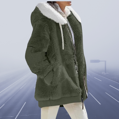 Oversized teddyjack voor dames | gezellig en warm | winterjas