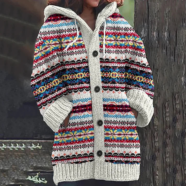 Gezellig damesvest met knoopsluiting