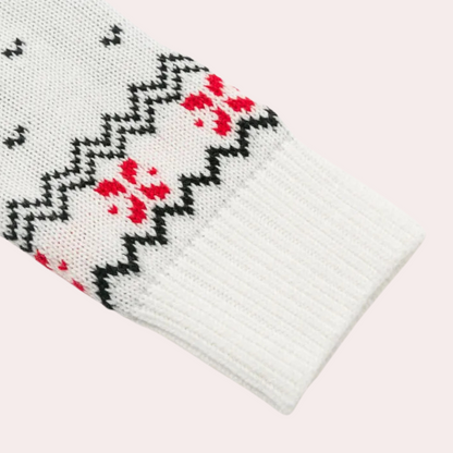 Feona - Elegante dames kersttrui met stijl