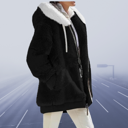 Oversized teddyjack voor dames | gezellig en warm | winterjas