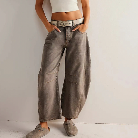 Retro damesjeans - casual snit