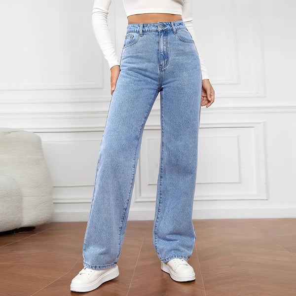 Gloria - vintage stretchjeans met hoge taille