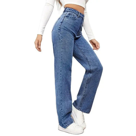 Gloria - vintage stretchjeans met hoge taille