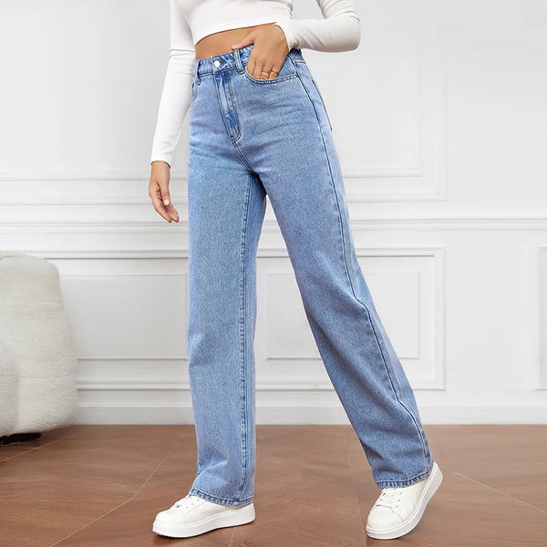 Gloria - vintage stretchjeans met hoge taille