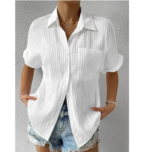Sidonia - tijdloze veelzijdige damesblouse