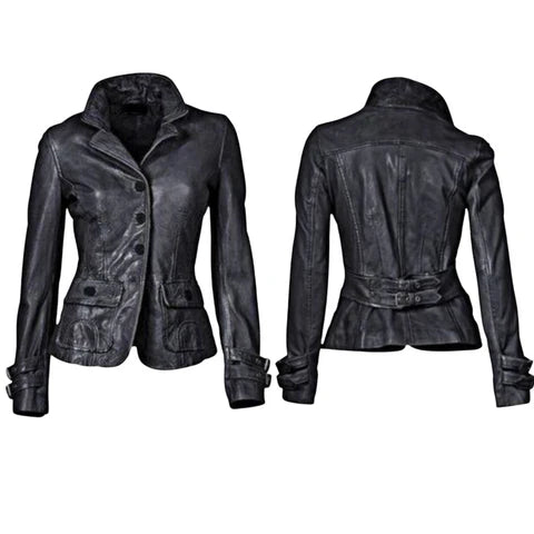 Glorias - elegant premium leren jack voor dames