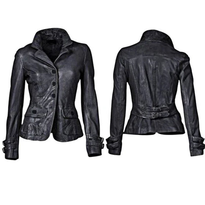 Glorias - elegant premium leren jack voor dames