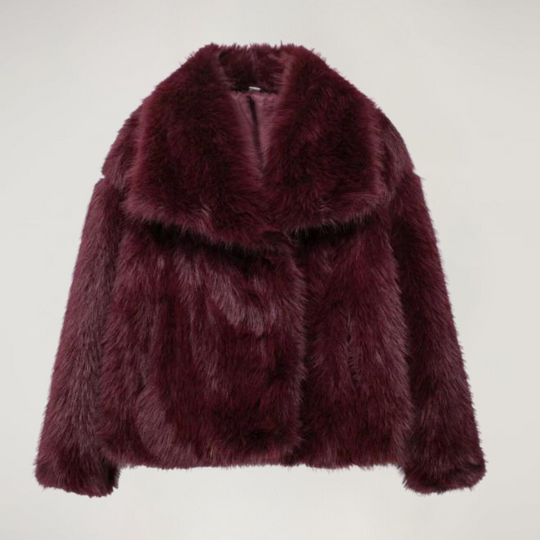 Jack van imitatiebont - kort - warm - jas van imitatiebont - winterjassen en jassen voor dames
