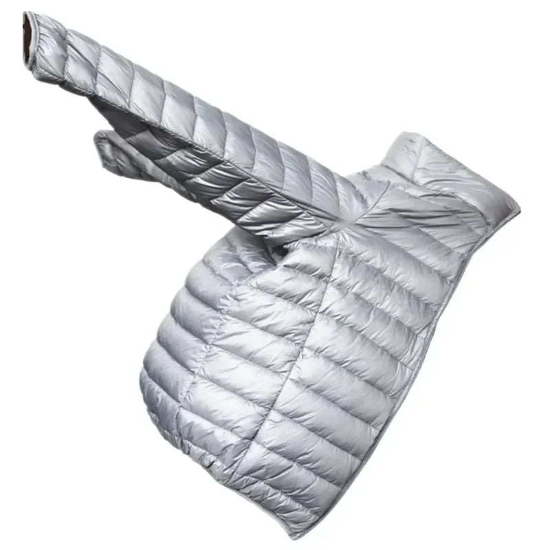 Remi - sleek ultralight design herenjack met capuchon