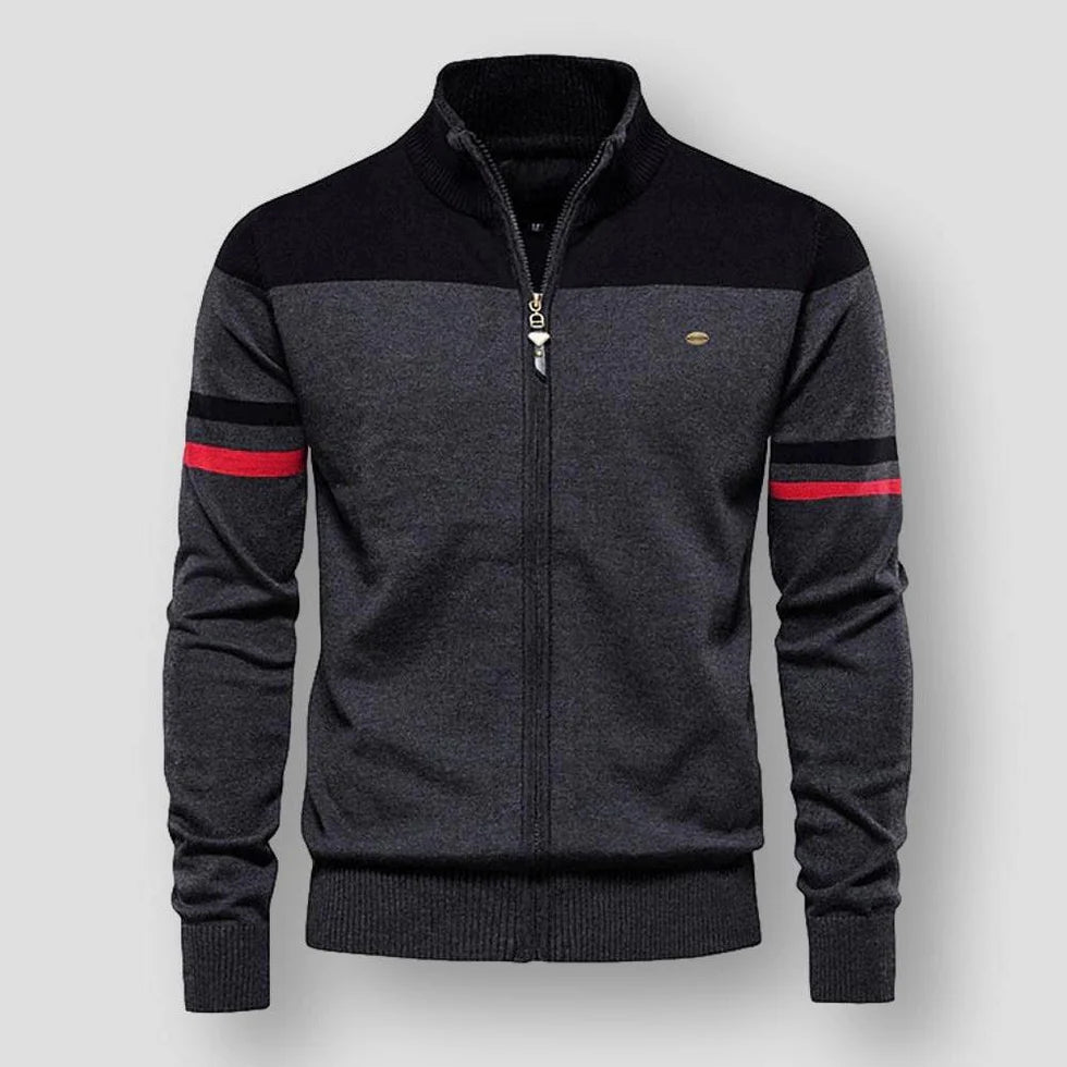 Kobe - herenvest met ritssluiting