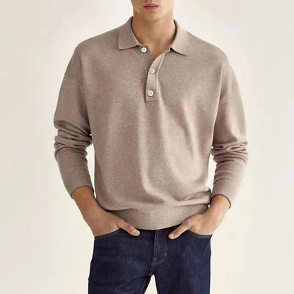 Elias - poloshirt lange mouwen