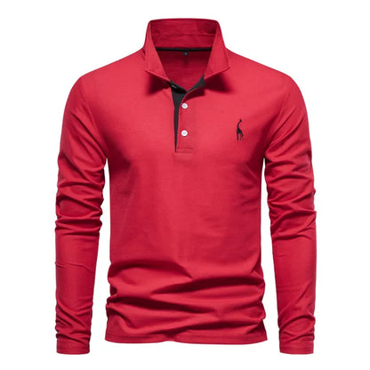 Poloshirt met lange mouwen - lyle