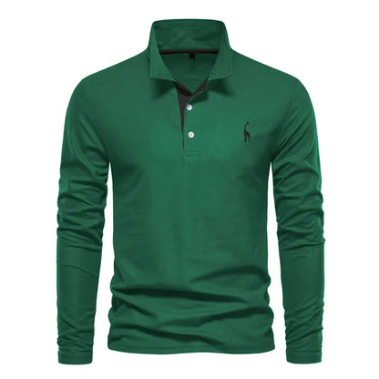 Poloshirt met lange mouwen - lyle